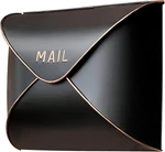 Stylish Black Wall Mount Mailbox - Waterproof And Durable For Outdoor Use. Fixed Price $139.99.
