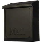 Gibraltar Mailboxes Townhouse Classic Galvanized Steel Wall Mount Black. Fixed Price $32.95.
