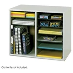 Safco 9420GR Literature Organizer 12 Compartment Gray. Fixed Price $105.56.
