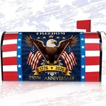 Magnetic Mailbox Cover 250TH Anniversary Usa 18 21 Inch Eagle Design. Fixed Price $16.24.