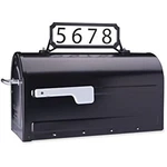 Architectural Mailboxes 3460B Manhattan Address Plaque, Small, Black. Fixed Price $33.28.