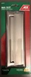Solid Brass Mail Slot Satin Nickel Finish 1.5 X7 Opening- 7/8 X3 Total. Fixed Price $19.95.