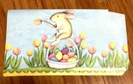 New Bunny Basket Easter Eggs Magnetic Mailbox Cover Standard Briarwood Lane. Fixed Price $15.95.