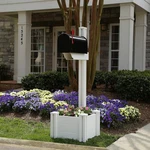1 Post W/ Planter No Dig Zippity Majestic Mailbox With. Fixed Price $178.76.