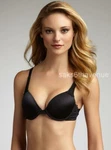 Wacoal 853187 Black Inspiration Seamless Contour Plunge Art Nouveau T-shirt Bra. Fixed Price $39.99.