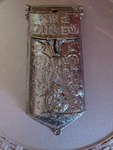 Antique Cast Iron Standard No 2 Mailbox Wall Mount. Fixed Price $85.00.