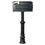 Qualarc, Hanford Single Post, Base 7, With Lewistion Mailbox (no Add Plates) Bl. Fixed Price $733.00.