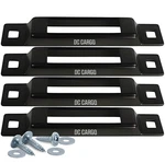 Dc Cargo Track Single Slot Tie-downs 4 Pack Mini Powder-coated. Fixed Price $14.49.