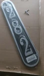 282 Whitehall Vertical House Numbers Plaque 3.5" X 19". Fixed Price $34.55.
