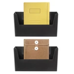 2 X No Drilling File Holder Wall Mount Paper Magazine Mail Organizer Black. Fixed Price $22.99.