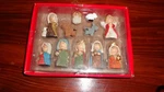 Gerson Christmas Decor Figurines Ceramic Nativity 11PC Set New Box 2421200. Fixed Price $11.00.