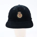 Vintage Banana Republic Metal Wire Crest Velour Hat Cap Rare Black M/l -. Fixed Price $43.99.