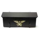 Eagle Fulton Mailbox Model 3235 Horizontal Black Enamel Finish Wall Mount. Fixed Price $28.95.