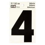 Hy-ko 3" Reflective Number 4 (10 Pcs.). Fixed Price $14.85.