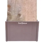Sleeve Protector, By Shields-fits 6X6X4 Wood/metal Posts, Bronze. Fixed Price $13.99.