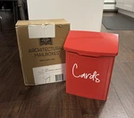 Architectural Mailboxes 2681R Red Wall Mountable Small Cards Parties. Fixed Price $12.00.
