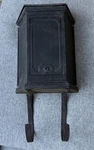 Vintage Tudor Mailtainer P.n. Co. Fulton, Metal Wall Mount Box Sturdy. Fixed Price $89.99.