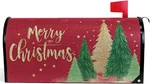 Merry Christmas Mailbox Cover Magnetic Standard Size Tree Letter Post. Fixed Price $26.56.