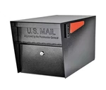 Boss Manager Locking Post-mount Mailbox High Security System Black. Fixed Price $109.50.