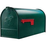 Gibraltar Mailboxes Elite Large Capacity Galvanized Steel Green, Post-mount. Fixed Price $46.67.