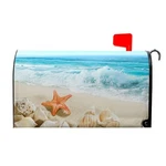 Sweetshow Summer Beach Mailbox Covers Magnetic Standard Size 25.5" 21",SEA. Fixed Price $24.92.