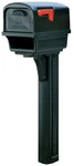 Architectural Mailboxes Gentry Classic Plastic Post Mount Black. Fixed Price $112.80.