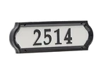 Whitehall Products Nite Bright Address Sign, 16" X 4.5", Black Numbers. Fixed Price $36.29.