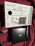 Mailbox Wallmount Black Gold Fleur New In Well Made Elegant By City Classic. Fixed Price $15.00.
