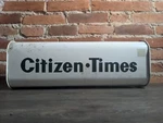 Vtg Citizen Times Asheville Nc North Carolina Newspaper Metal. Fixed Price $99.90.