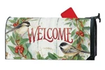 Mailwraps - Mailbox Cover Chickadee Wreath. Fixed Price $16.99.