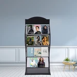 Newspaper Comic Display Book Shelf Rack Multi-layer Floor Storage. Fixed Price $87.90.