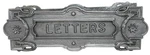 Mail Box Letter Slot Swinging Door Wall Mounted Cast Iron Neo Classical Antique. Fixed Price $41.31.
