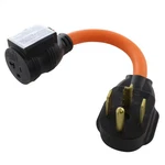 1.5 Ft. Amp 4-PRONG 14-30P Dryer Plug To Household Outlet With 20 Breaker. Fixed Price $68.43.
