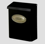 Gibraltar Designer Galvanized Steel Wallmounted Black Lockable Mailbox DVK00000. Fixed Price $53.59.