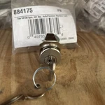 S4130 / 5-PIN Tumbler Diecast Nickel-plated Mailbox Lock, Florence 1PK. Fixed Price $17.00.