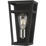 Livex Lighting 49567-04 Schofield Wall Sconce Black With Brushed Nickel Accents. Fixed Price $78.37.