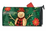Snowman Christmas Magnetic Mailbox Cover Standard Interchangeable. Fixed Price $16.99.