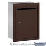 Salsbury Letter Box 2245ZP Standard - Recessed Mounted Bronze Private Access. Fixed Price $453.99.
