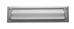 Baldwin Satin Nickel 13" 3-5/8" Package Sized Spring Tension Brass Letter Box. Fixed Price $75.00.