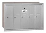 Salsbury Industries 3505ARU Recessed Mounted Vertical Mailbox With Doors. Fixed Price $490.00.