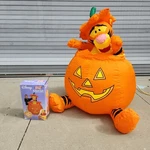 Gemmy Disney Inflatable Tigger Pumpkin Htf 2004 For Indoor Use 4FT. Fixed Price $185.00.