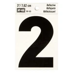 Hy-ko 3" Reflective Number 2 (10 Pcs.). Fixed Price $14.85.