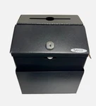Safco 4232BL Suggestion Box Steel Black Keyed Lock Wall Hanging Secure. Fixed Price $15.00.