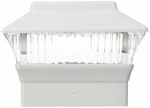 Solar White Color Square Pvc Fence Mount Cap Lights Will Fit 4" X Posts. Fixed Price $42.33.