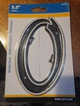 Hillman House Number (zero) Reflective Silver Black 5.5" 845892. Fixed Price $8.50.