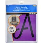 Hillman 6 In. Oil Board Decorative Script Stencil Pack Inch Set 38 Pk. Fixed Price $18.65.