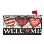 Sphragiyn Valentines Day Mailbox Cover Magnetic 21" 18", Welcome. Fixed Price $15.98.