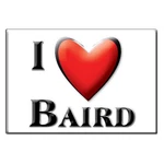 Baird, Callahan County, Texas - Fridge Magnet Love Souvenir Usa Gift Idea. Fixed Price $5.90.