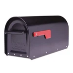 Architectural Mailboxes Sequoia Black, Large, Steel, Heavy Duty Post. Fixed Price $69.99.
