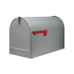 Heavy-duty Extra Large Jumbo Post Mount Rural Mailbox Galvanized Steel Package. Fixed Price $46.99.